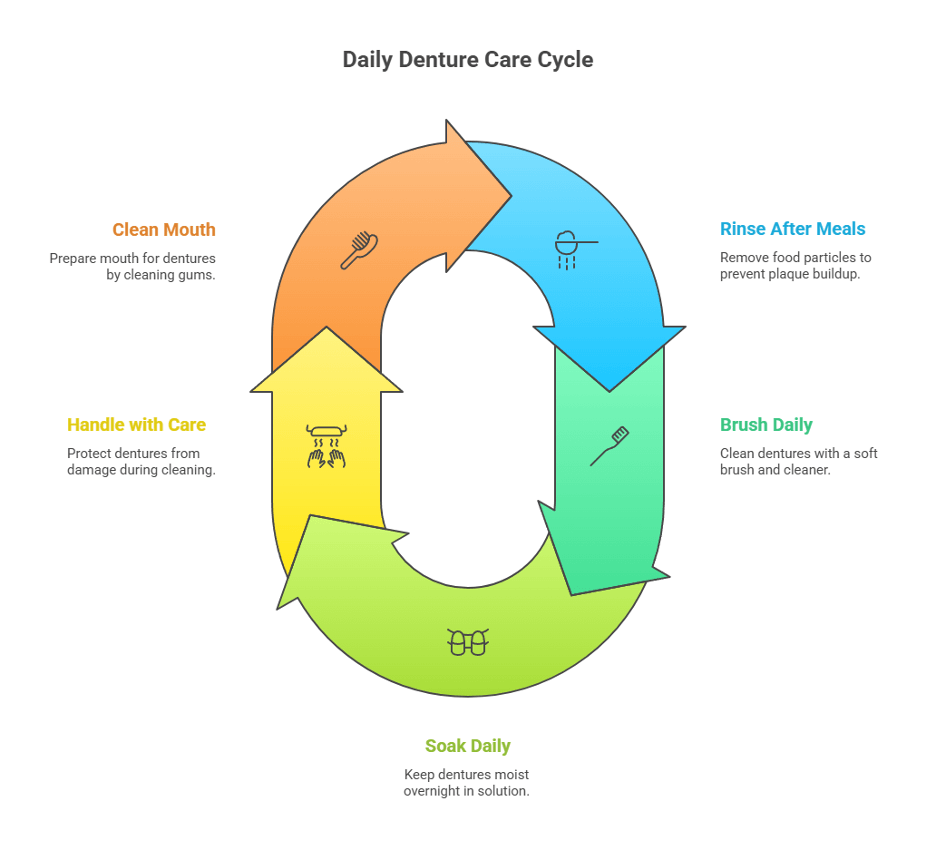 Daily Denture Care Cycle