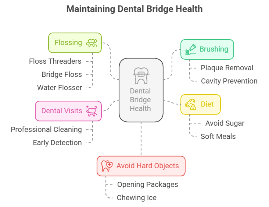 Maintaining Dental Bridge Health