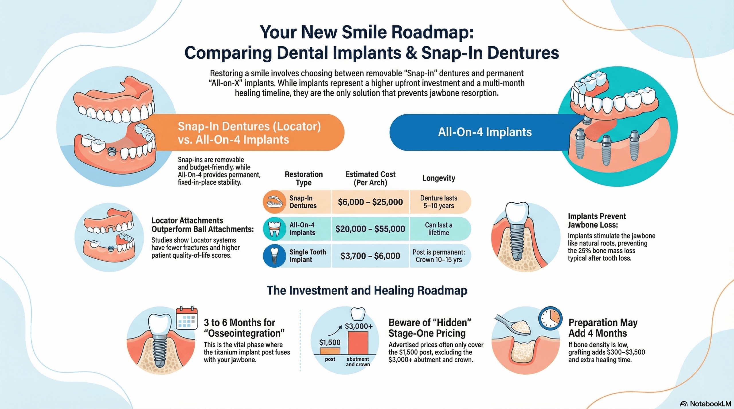 dental implants snap in dentures