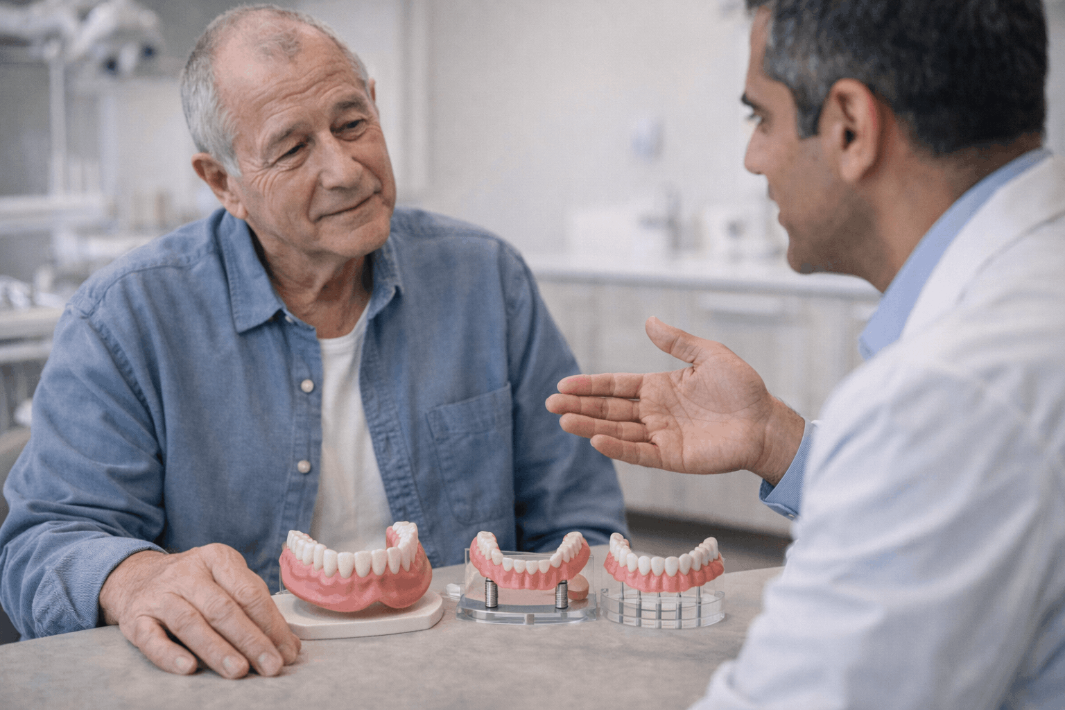 snap in dentures cost